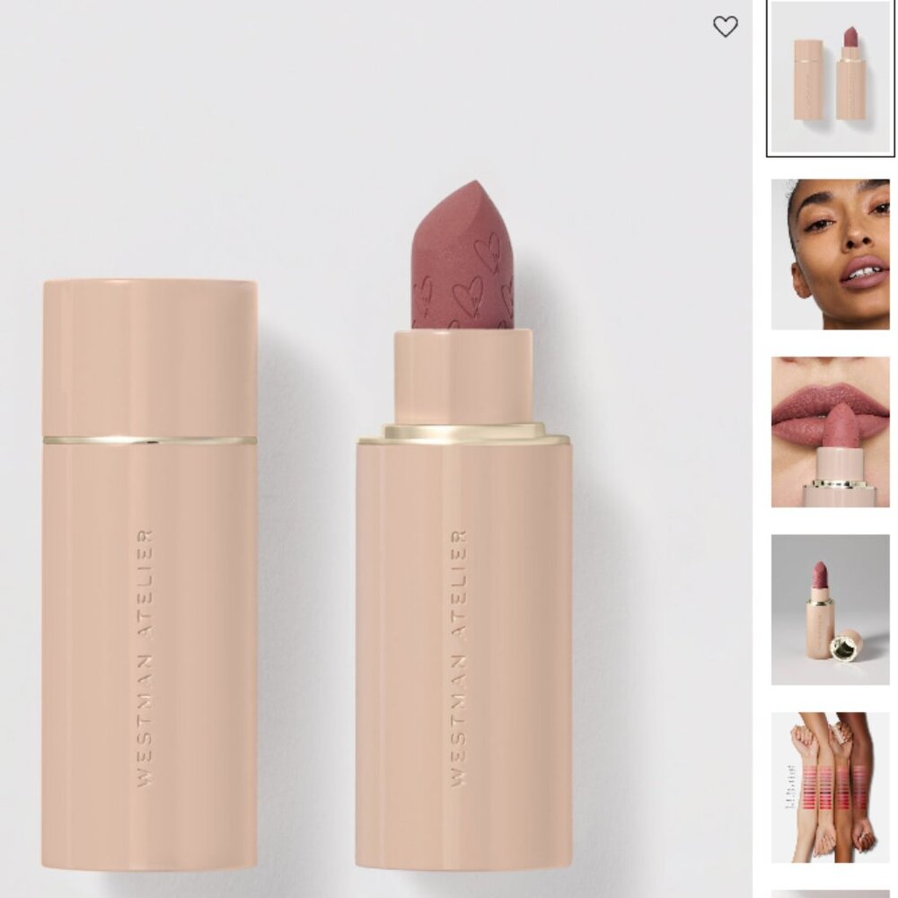 Westman Atelier Lip Suede Matte Lipstick Color: Pique